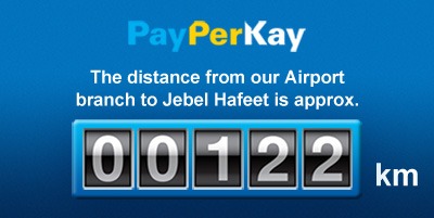 PayPerKay Jebel Hafeet UAE tourist destination Hire Rent Lease a car Abu Dhabi Dubai Sharjah Al Ain